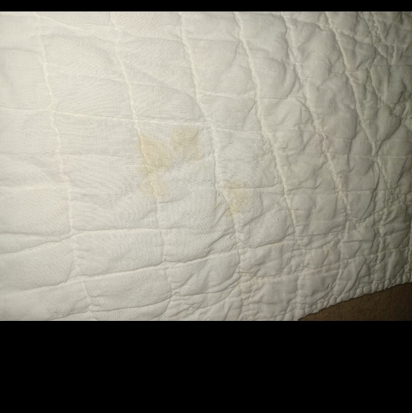 Vintage Handmade Hand Quilted Baby Quilt Dog Kitty Gingham - Picture 8 of 8